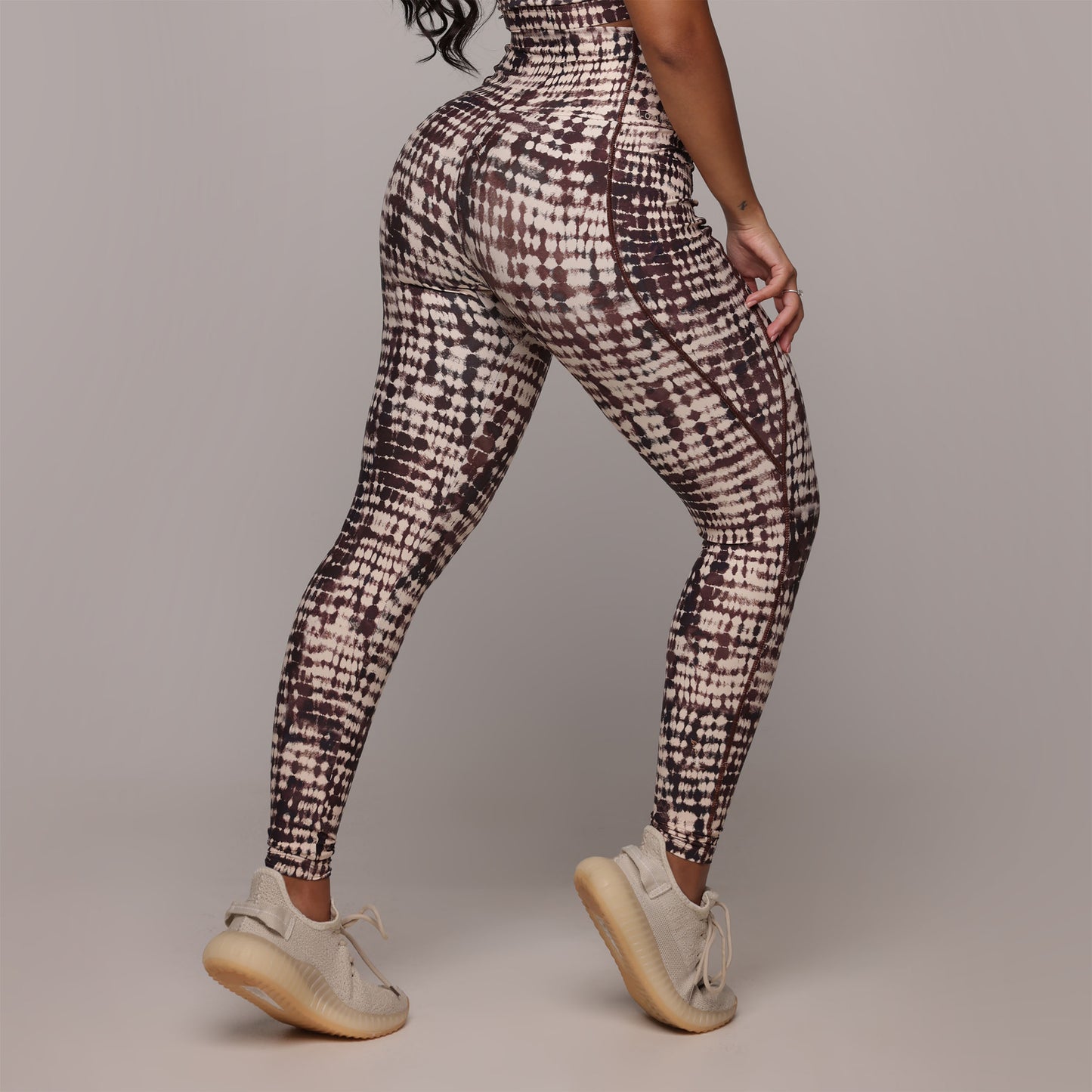 Bricks Legging Brasileño with Pockets & Crop Top