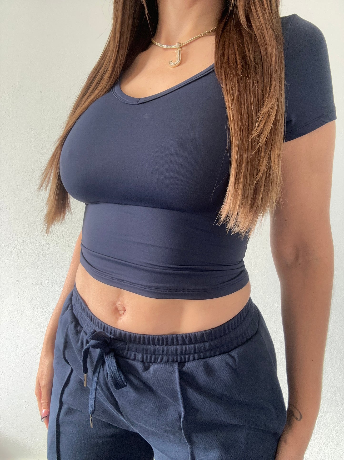 Fit Jogger & Top Navy Blue