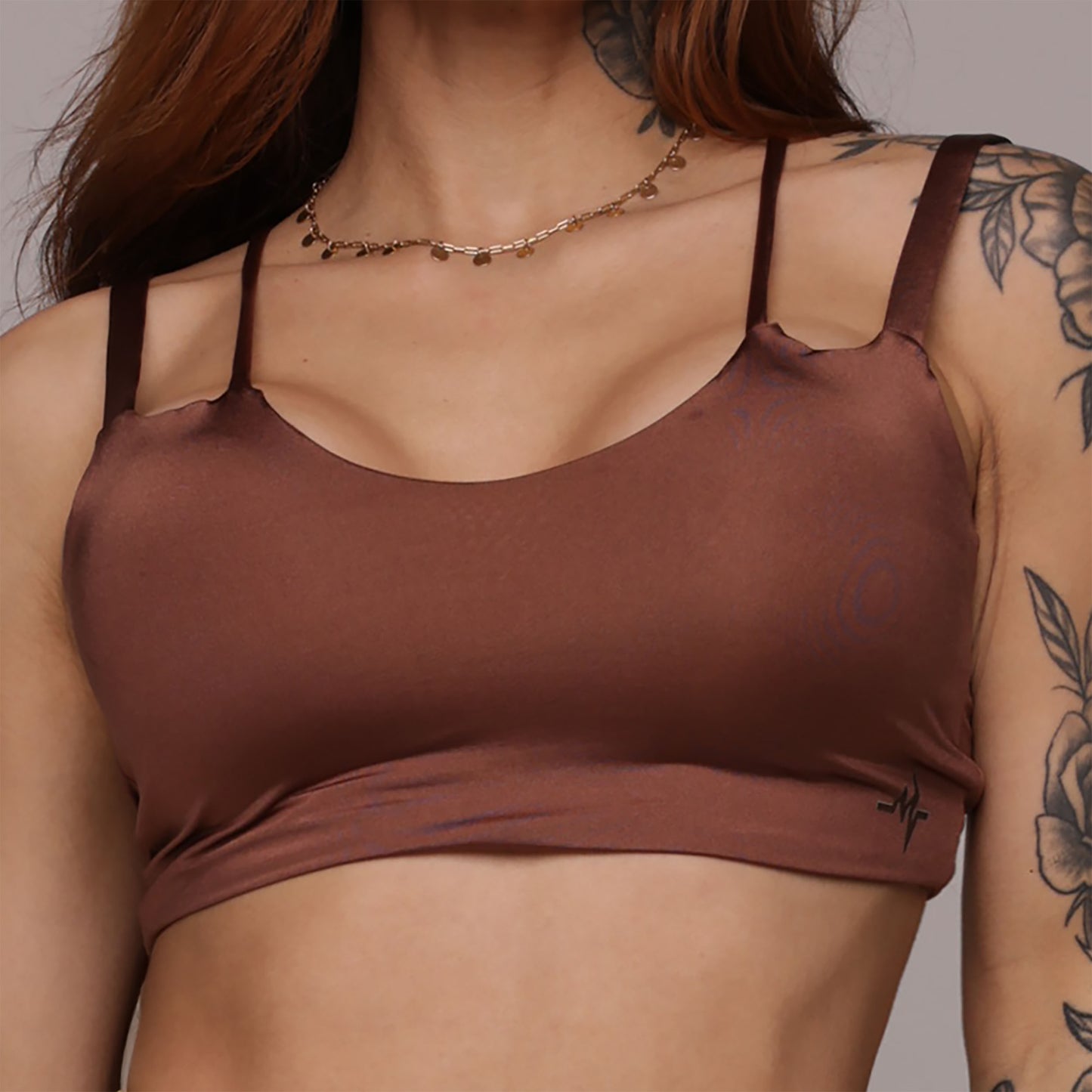 Honey Legging de Compresión Brasileño Scrunch (5 Estrellas) & Chocolate Crop Top