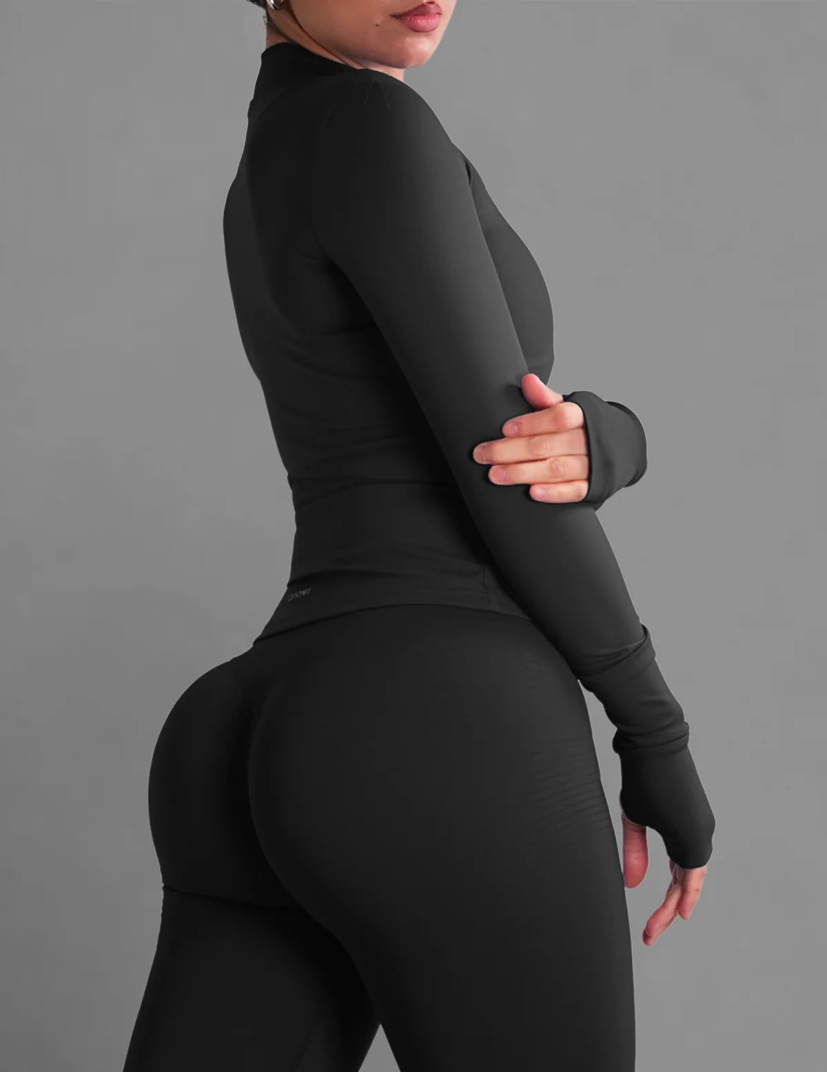 Basic Jacket Long Sleeve Black