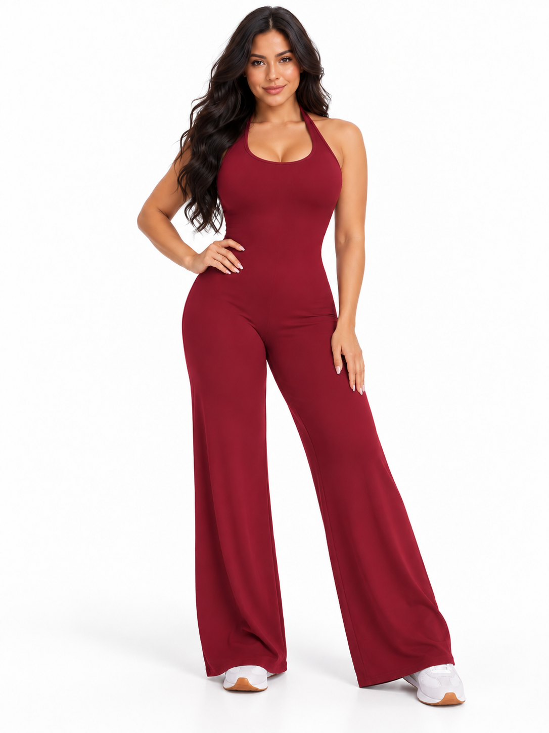 Gorgeous Jumpsuit Palazo Red Cherry