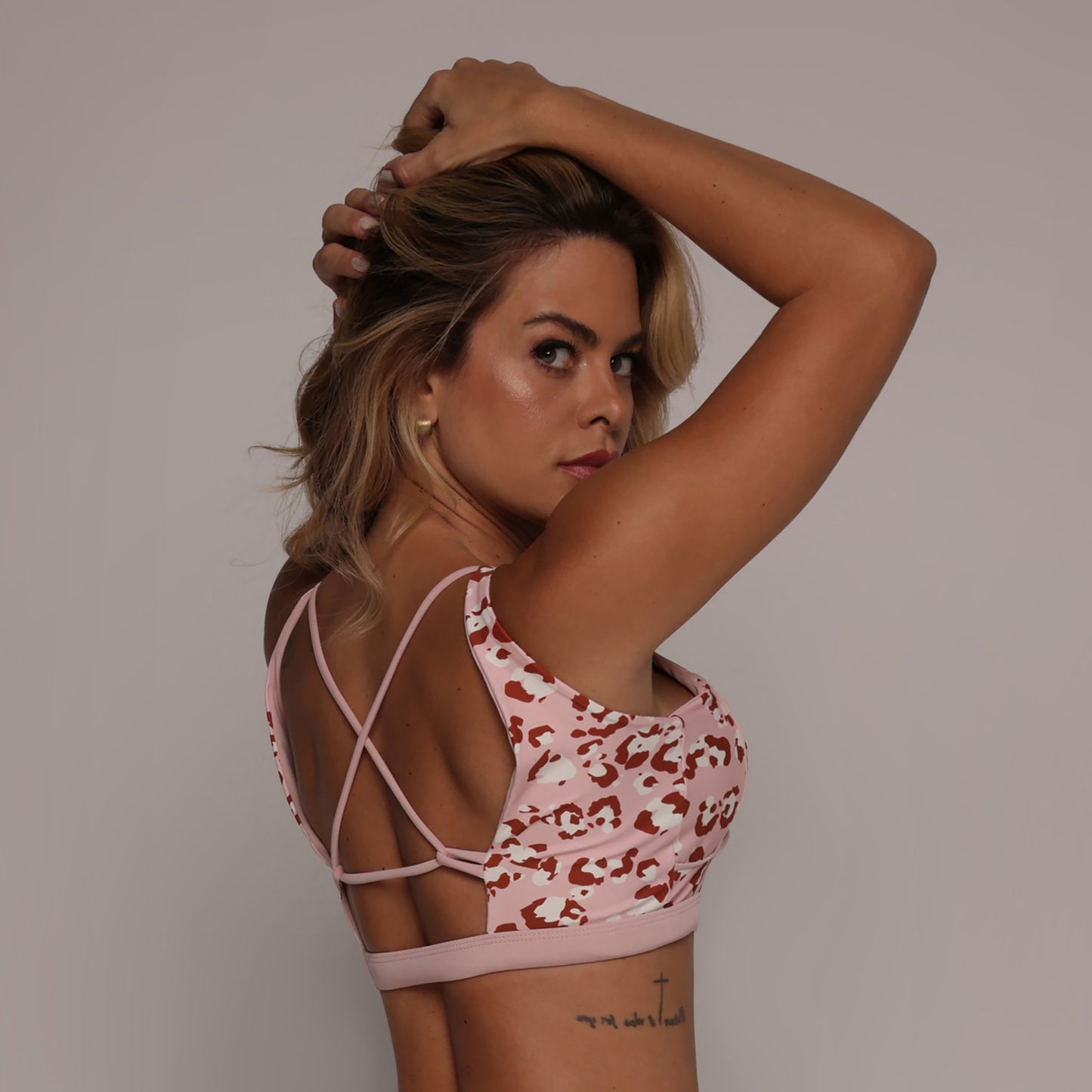 Blush Wild Legging Brasileño & Crop Top