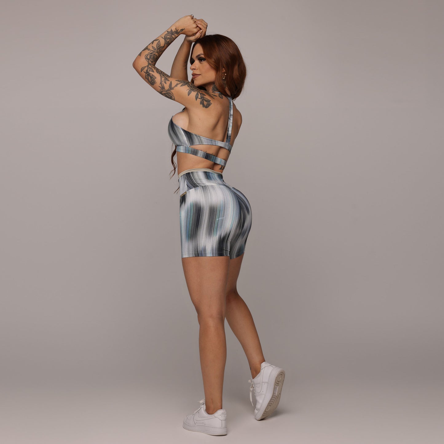 Van Gogh Short Brasileño Scrunch & Crop Top
