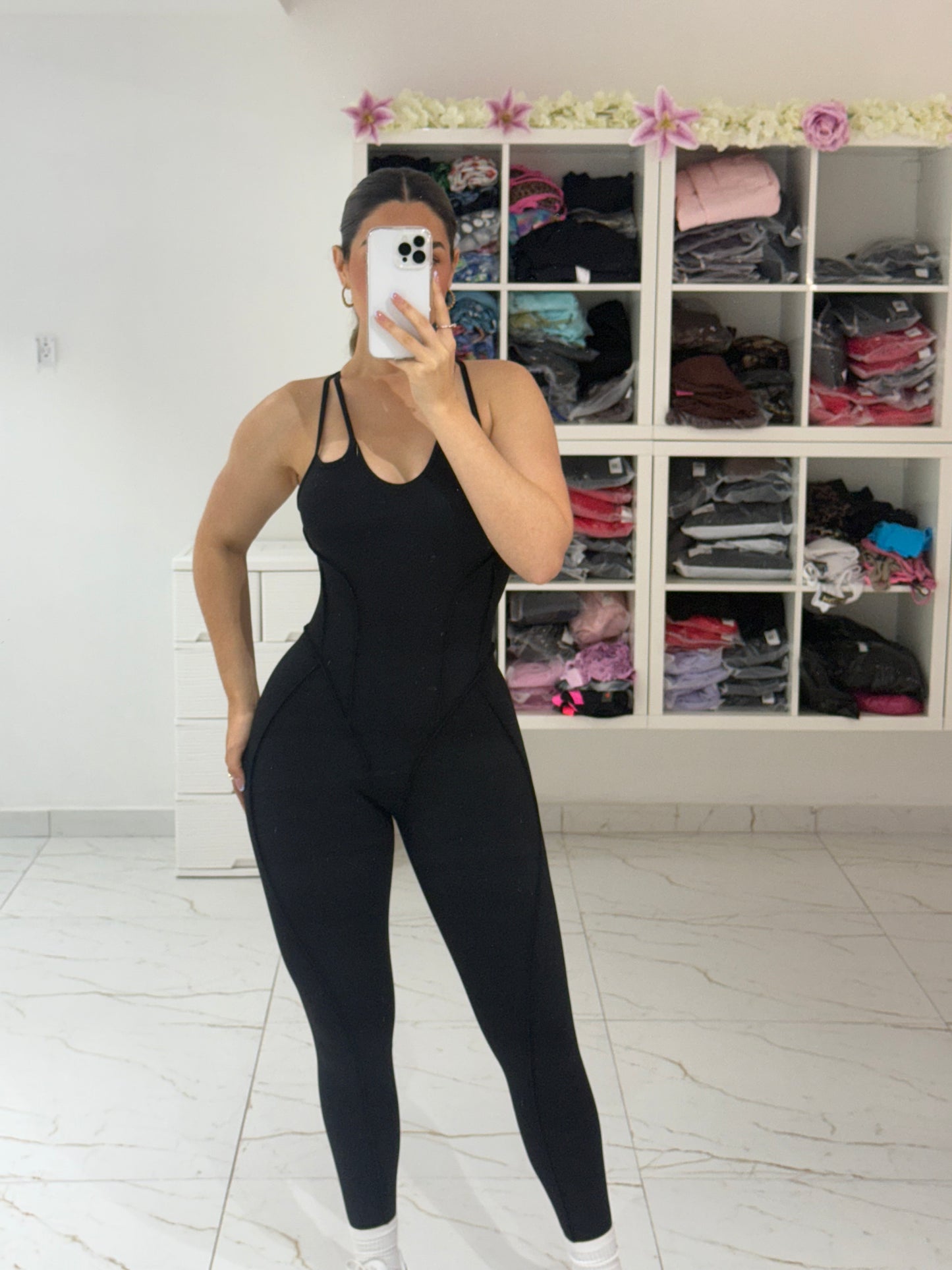 Body Sculpt Enterizo Negro