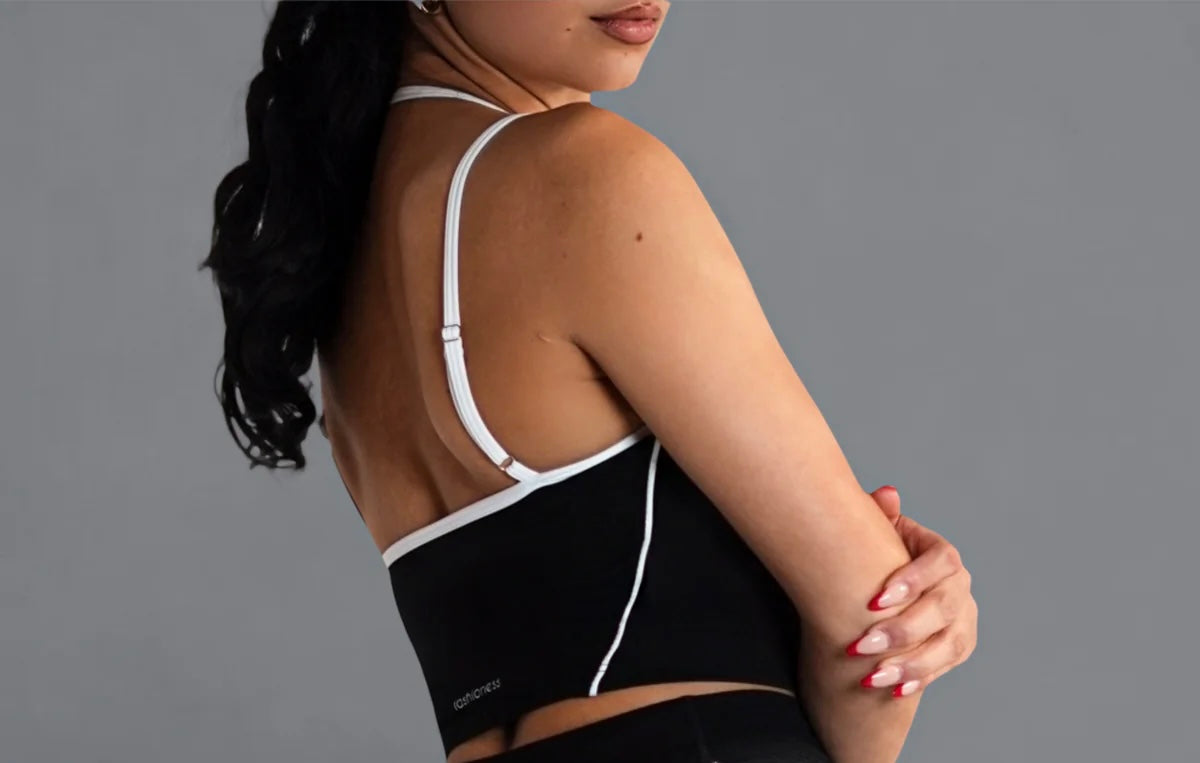 It’s Summer Flare Black & White Legging & Top