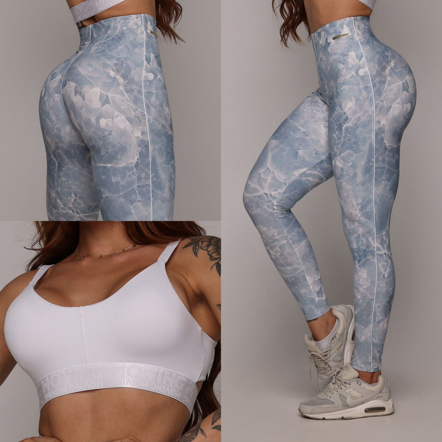 Crystal Water Legging Brasileño & Crop Top