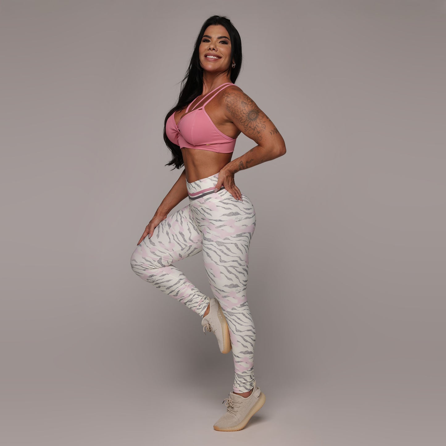 Princess Legging Brasileño Scrunch & Crop Top