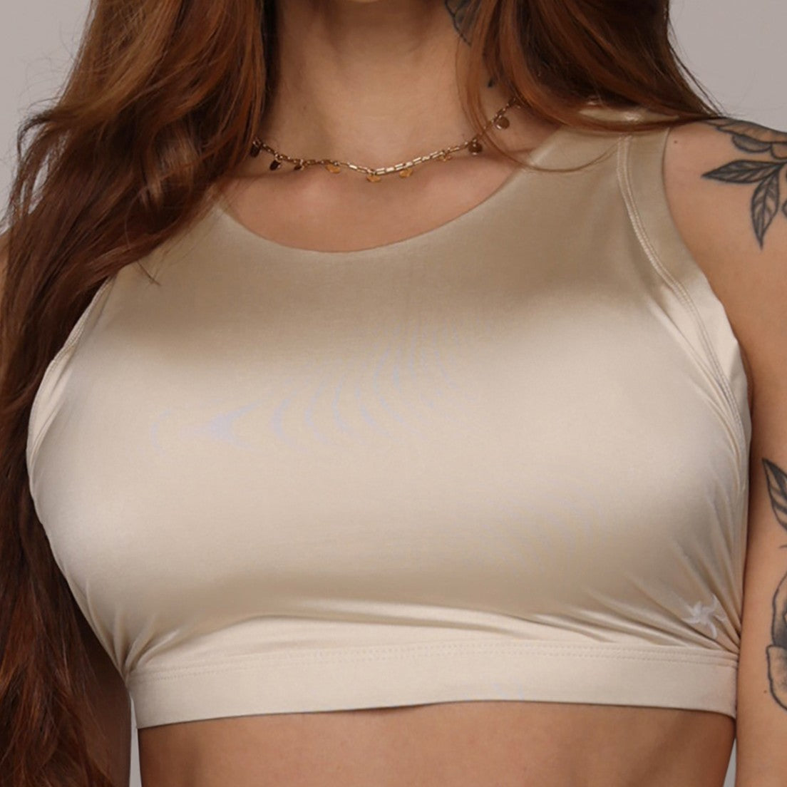 Capadocia Crop Top Gold