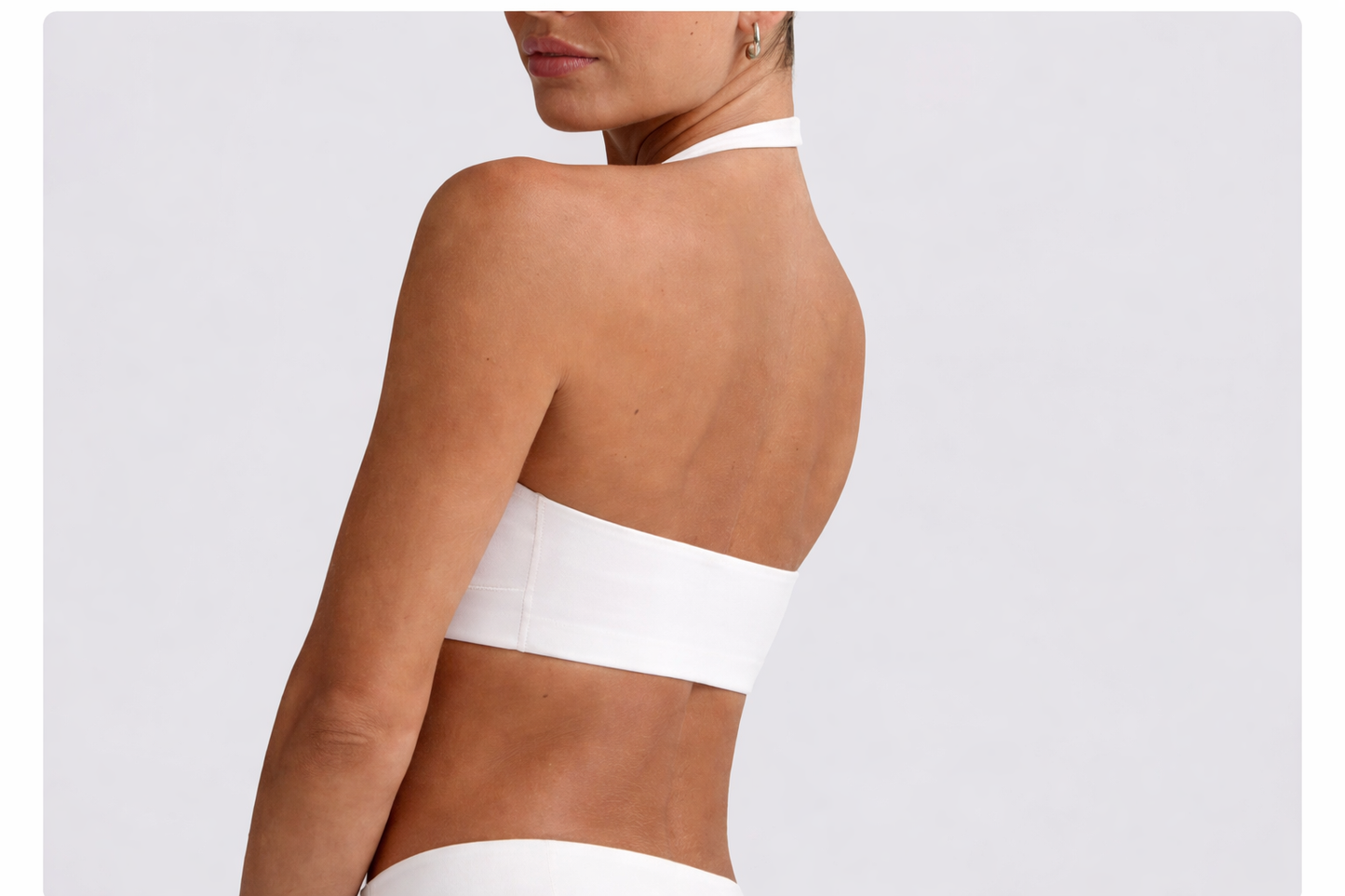 Quebec Crop Top Blanco
