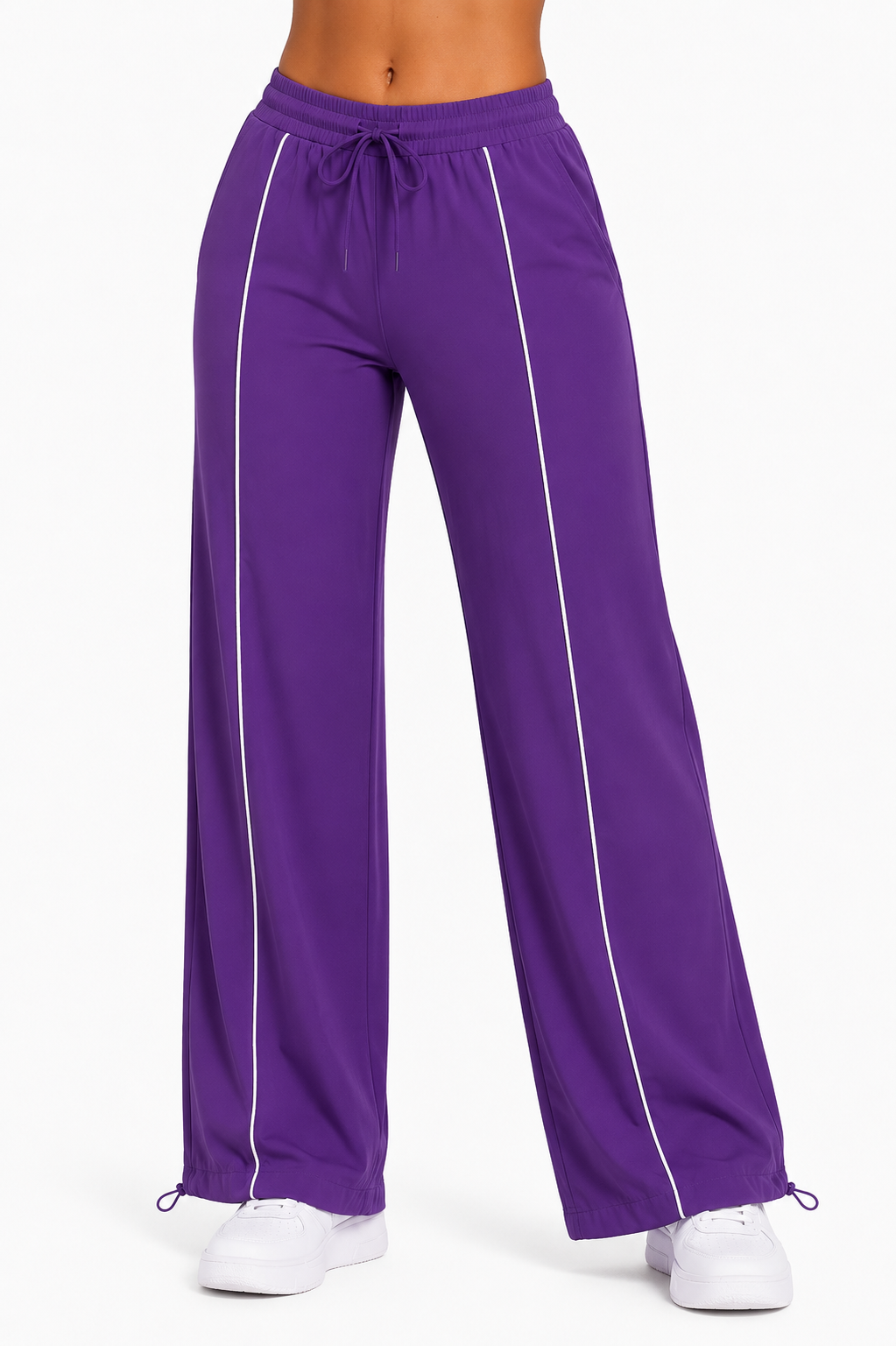 Essential Jogger & Jacket Violeta & Blanco