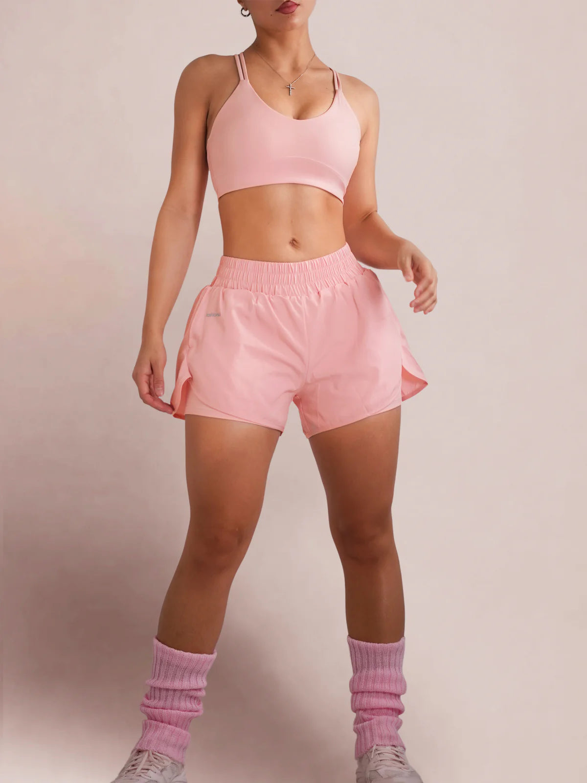 Princess Running Short Baby Rose & Crop Top