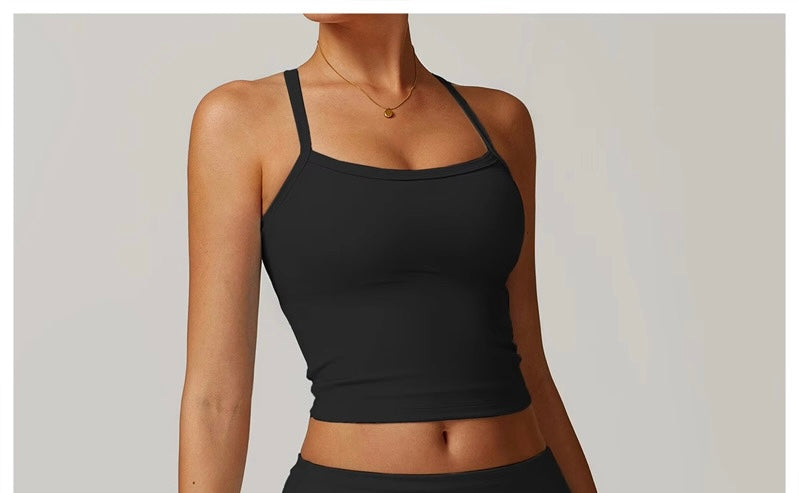 Brickell Crop Top Negro
