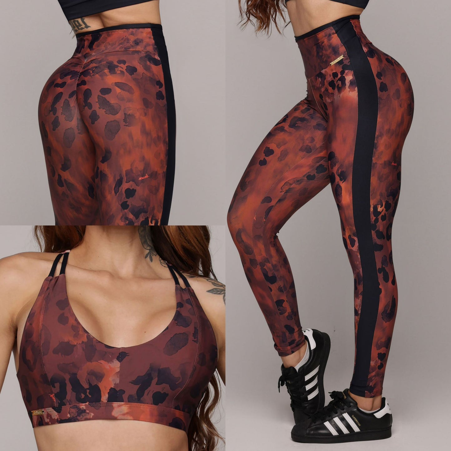 Savage Legging Brasileño Scrunch & Crop Top