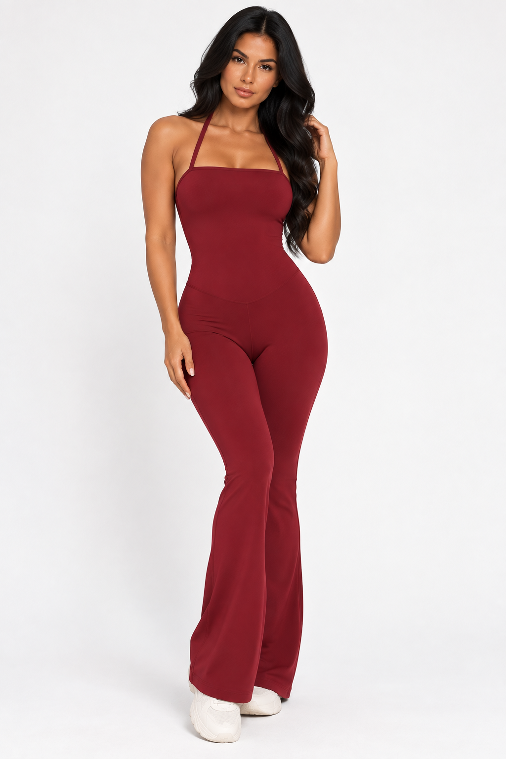 Enterizo Palazo Halter Vino