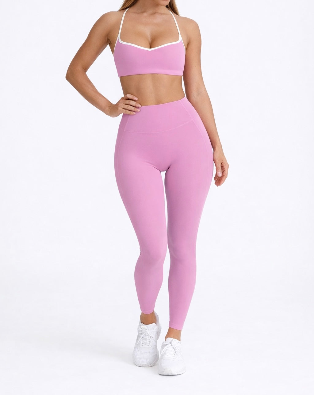 Baby Girl Legging Pink & Crop Top