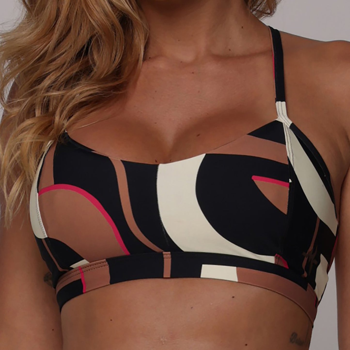 Abstract Energy Legging Brasileño & Crop Top