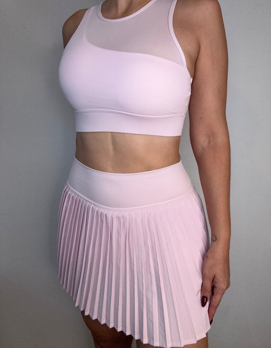 Crush Falda con Pantalón & Mesh Top