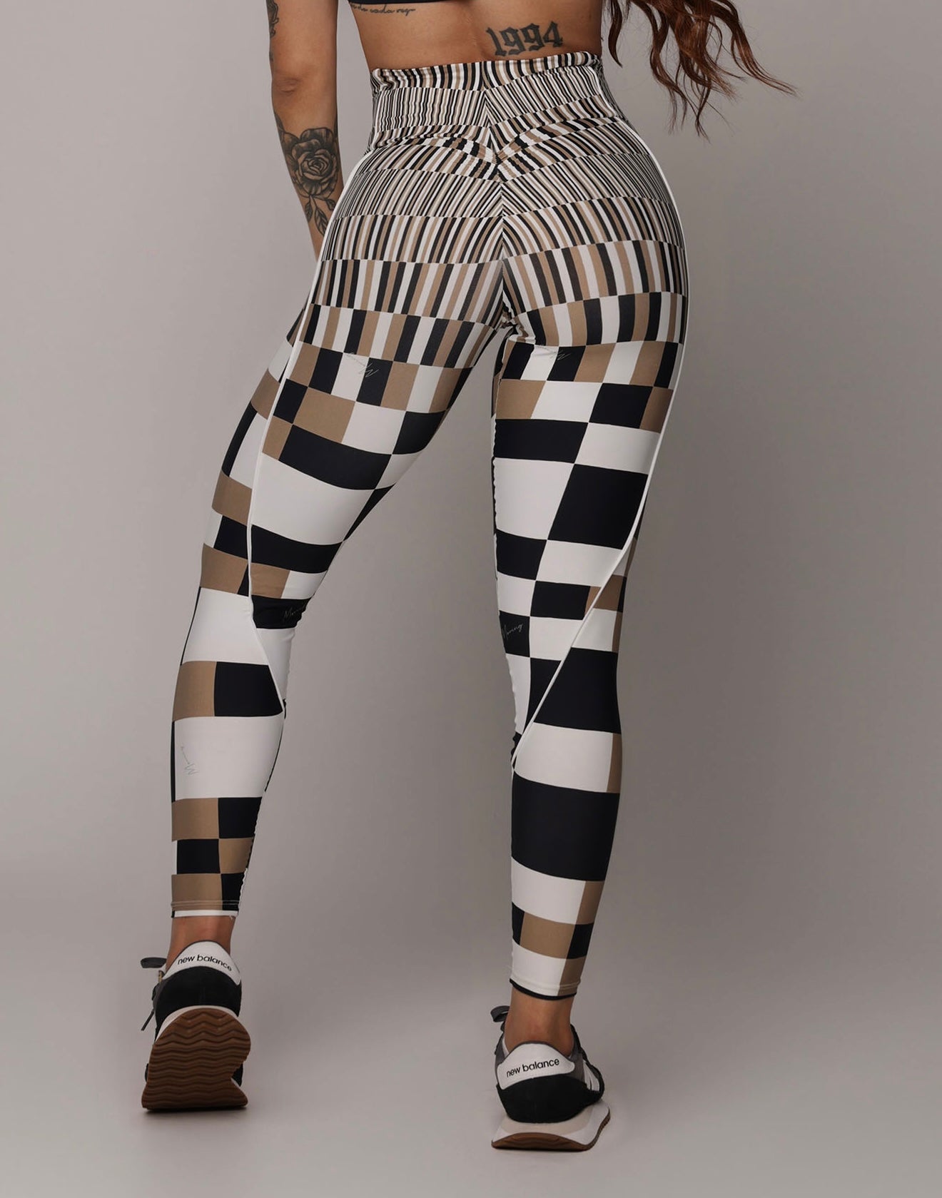 3D Barcode Legging Brasileño Scrunch