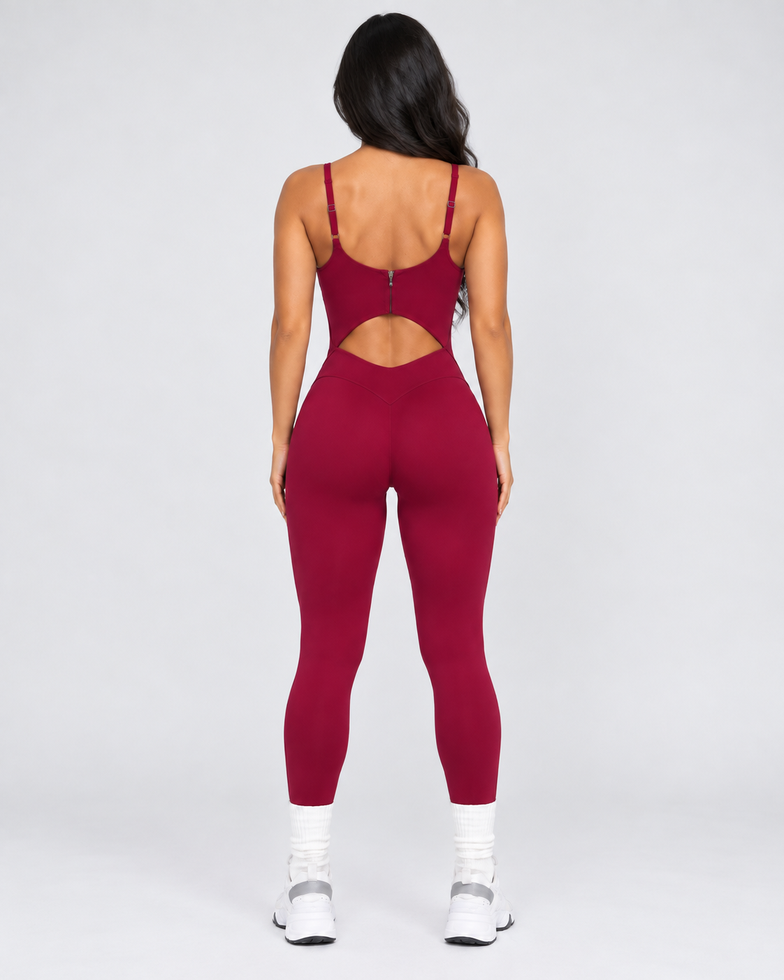 Nizuc Enterizo Rojo con Zipper