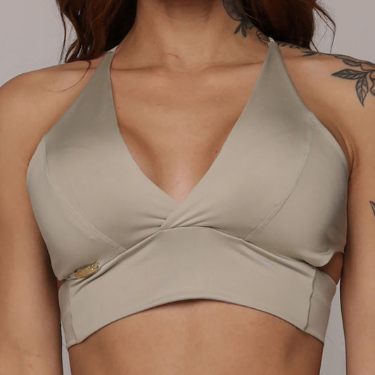 Medallo Crop Top Champagne