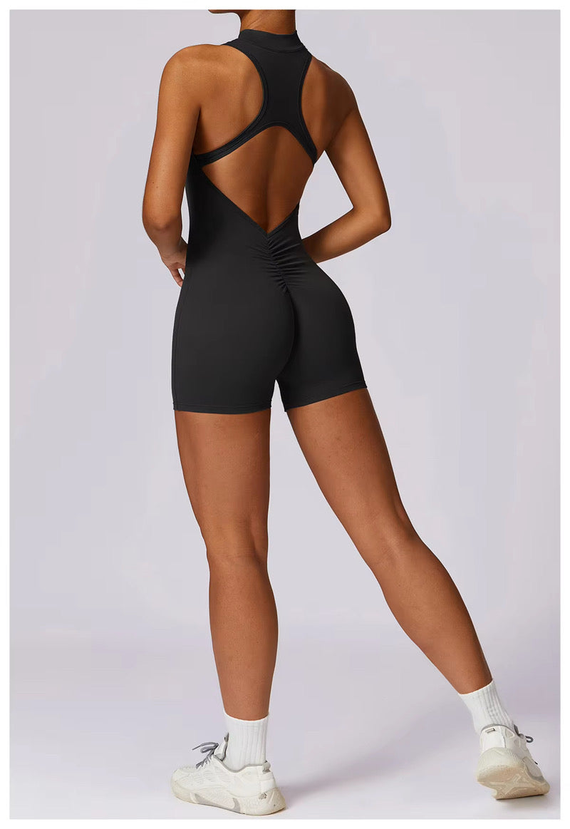 Yas Queen Romper Scrunch Negro
