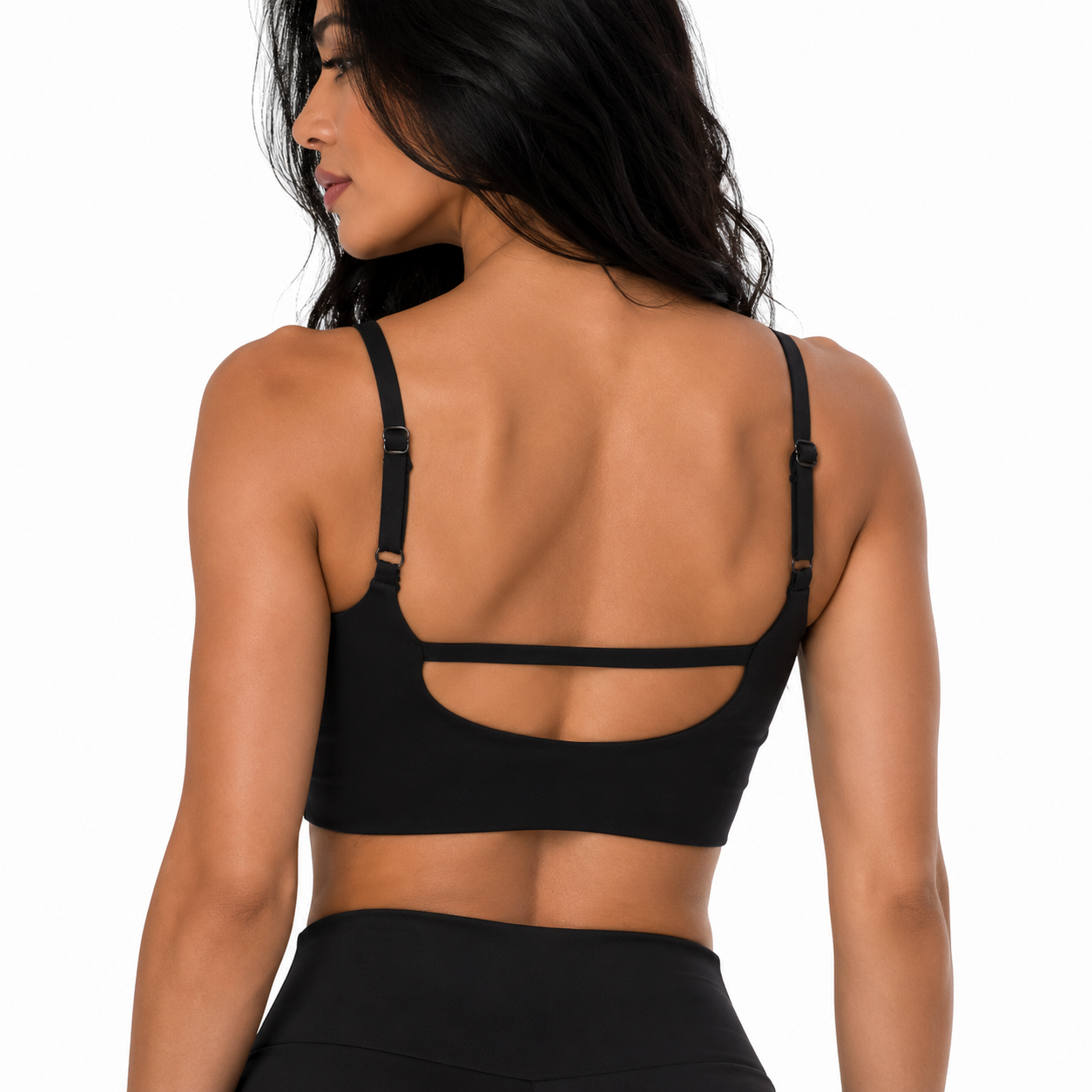 Spicy Crop Top Negro