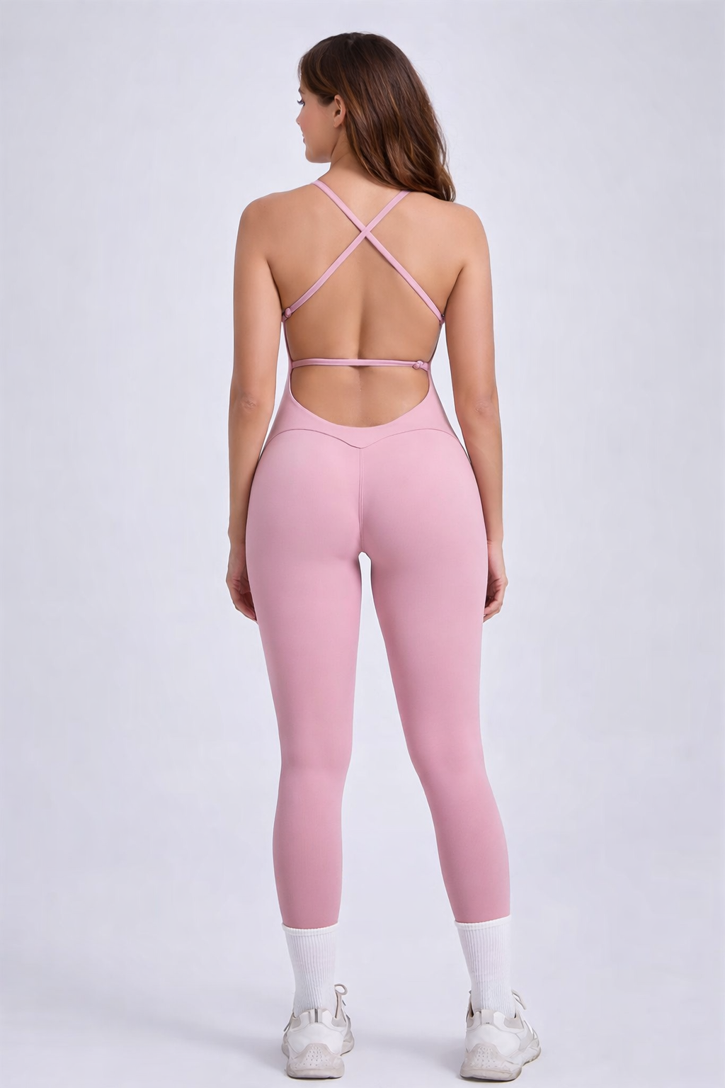 Good Girl Jumpsuit Skinny Rosa Claro