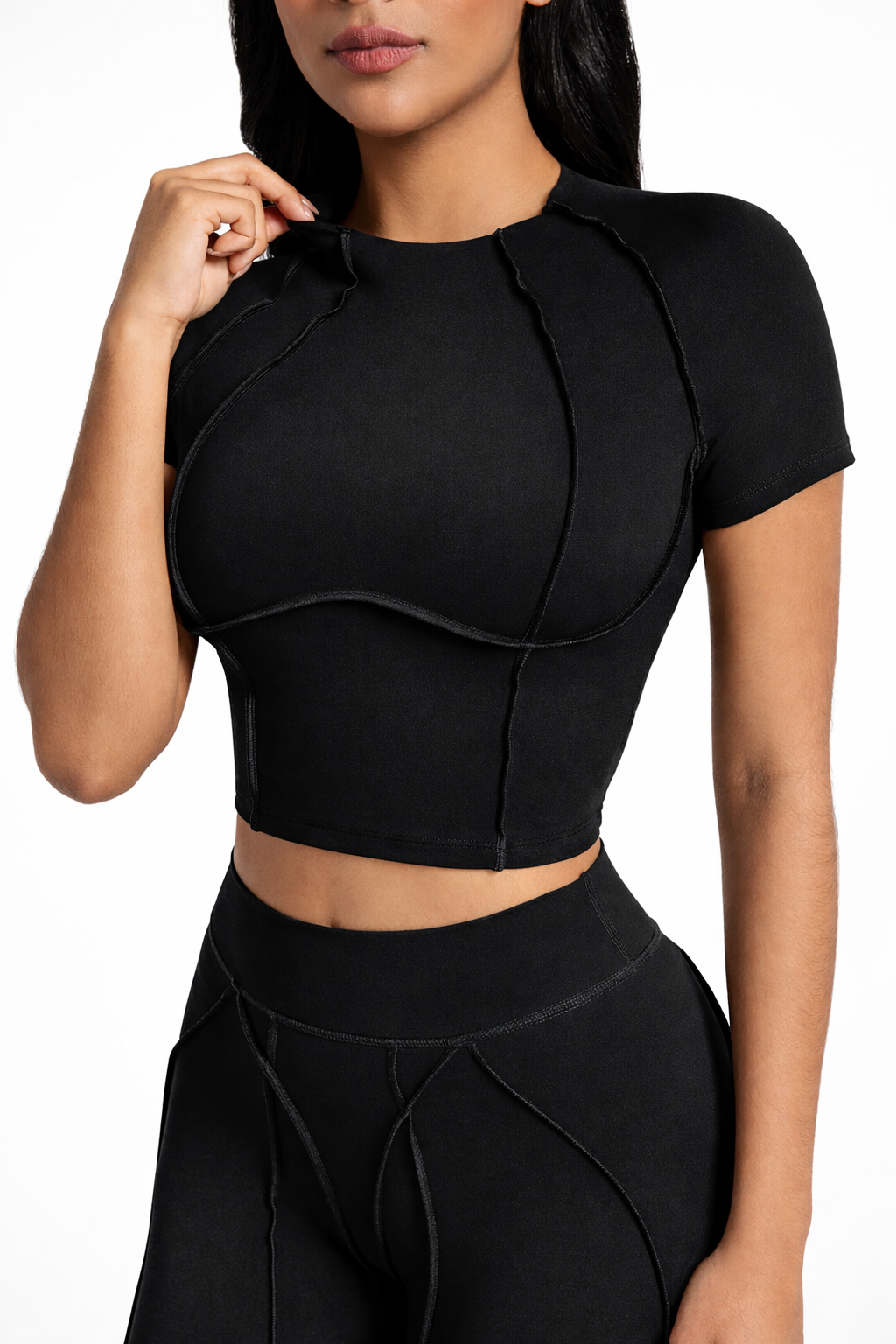 Moto Mami Legging & Top Negro
