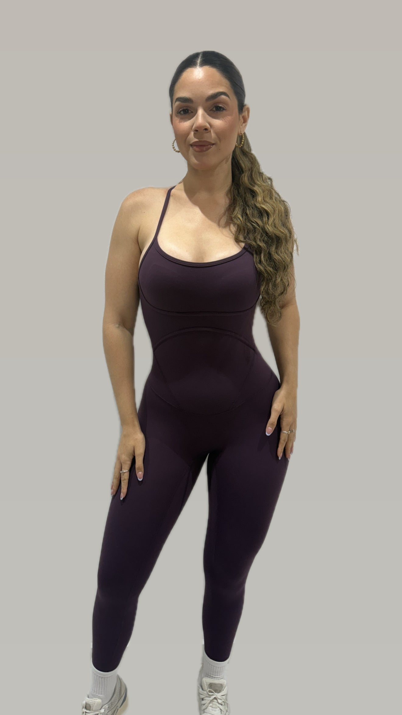 Goddess Enterizo Morado