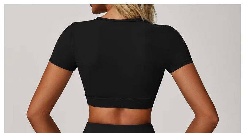 Yucatán Crop Top Negro