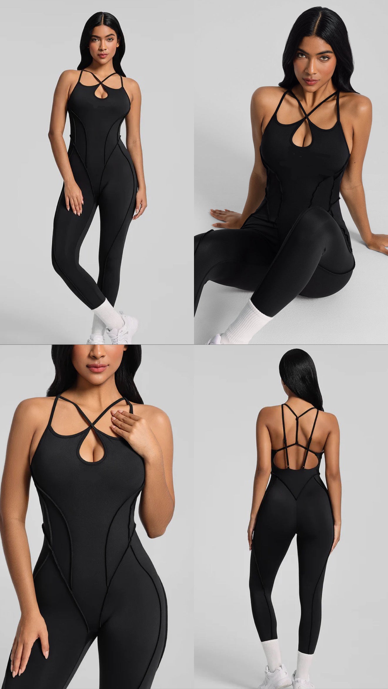 Body Sculpt Enterizo Negro