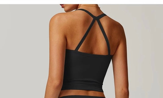Brickell Crop Top Negro