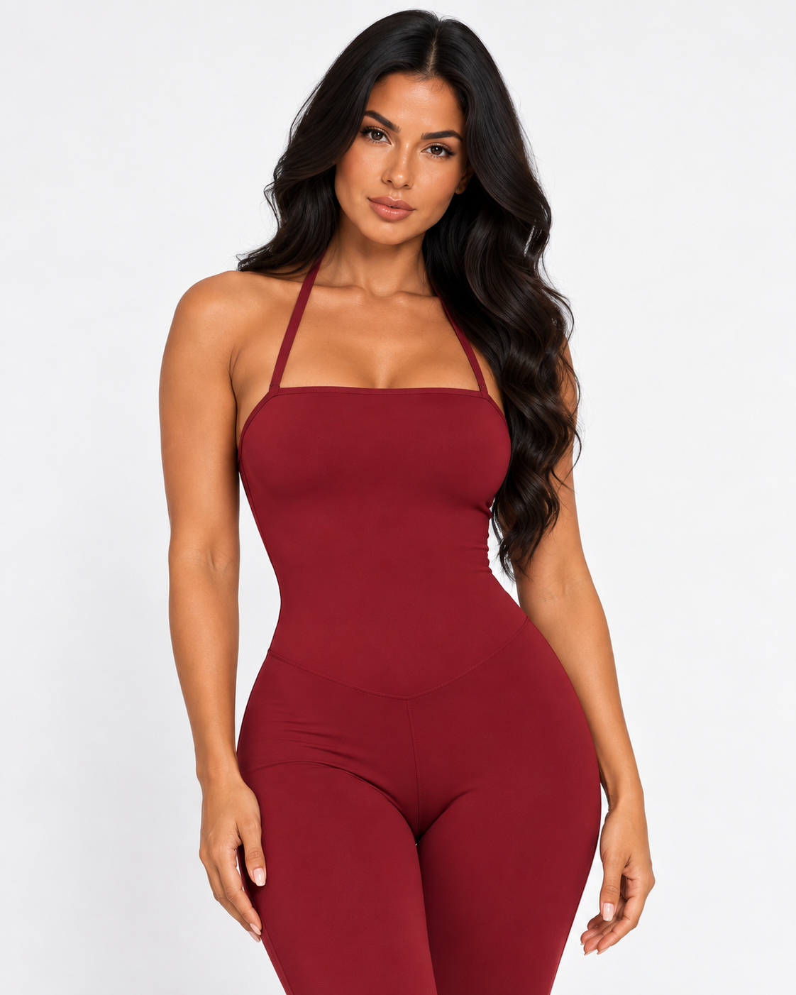 Enterizo Palazo Halter Vino