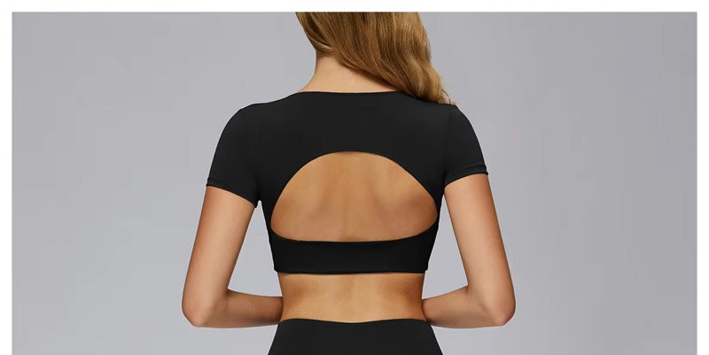 Forever Black Falda con Pantalón  & Crop Top