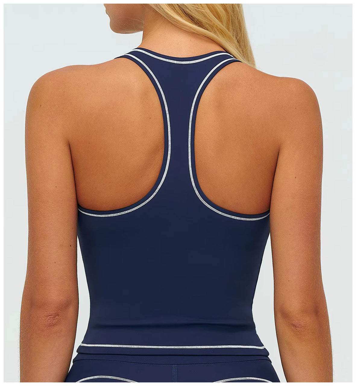 Confidence Set Short & Top Blue Navy