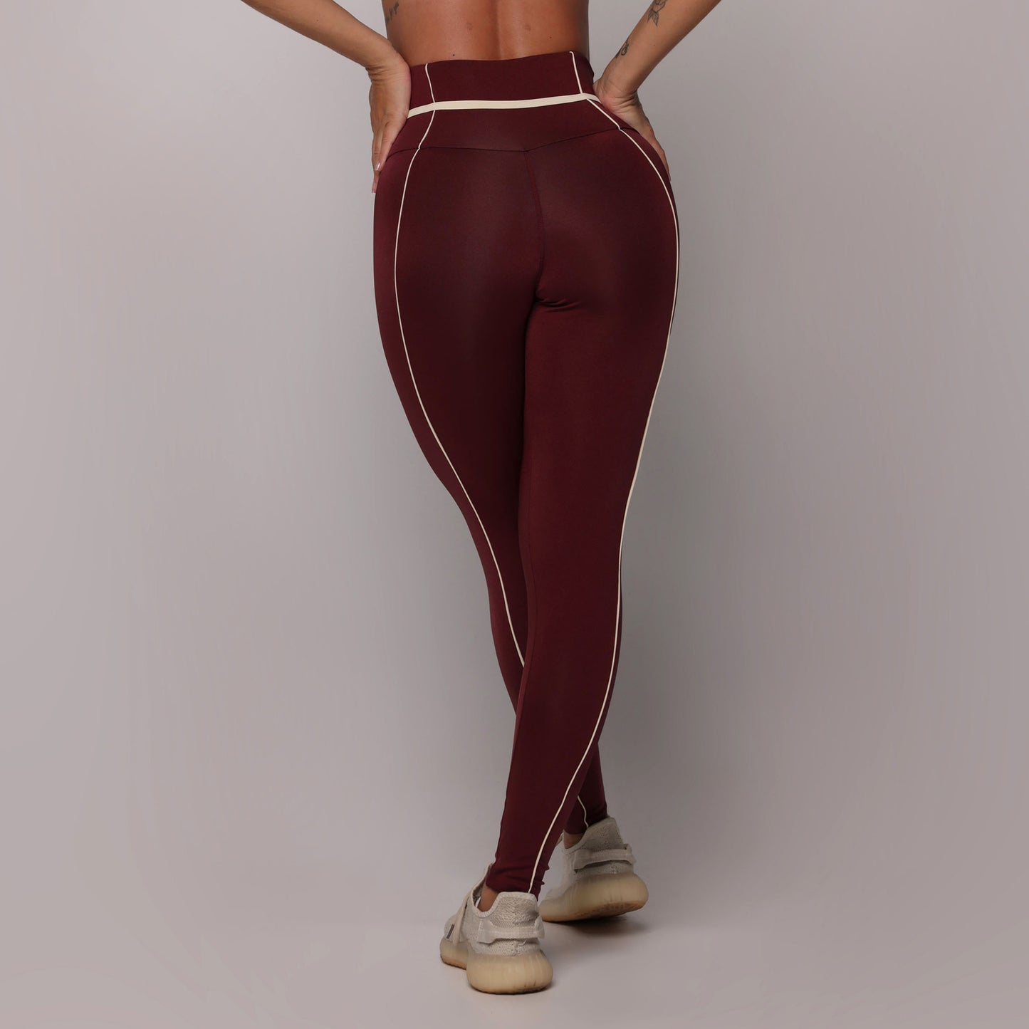 Queens Burgundy Legging Brasileño