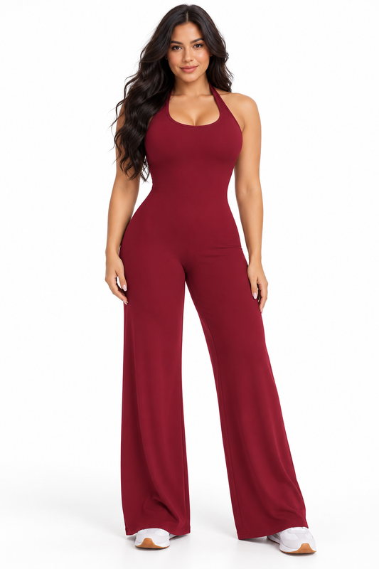 Gorgeous Jumpsuit Palazo Red Cherry