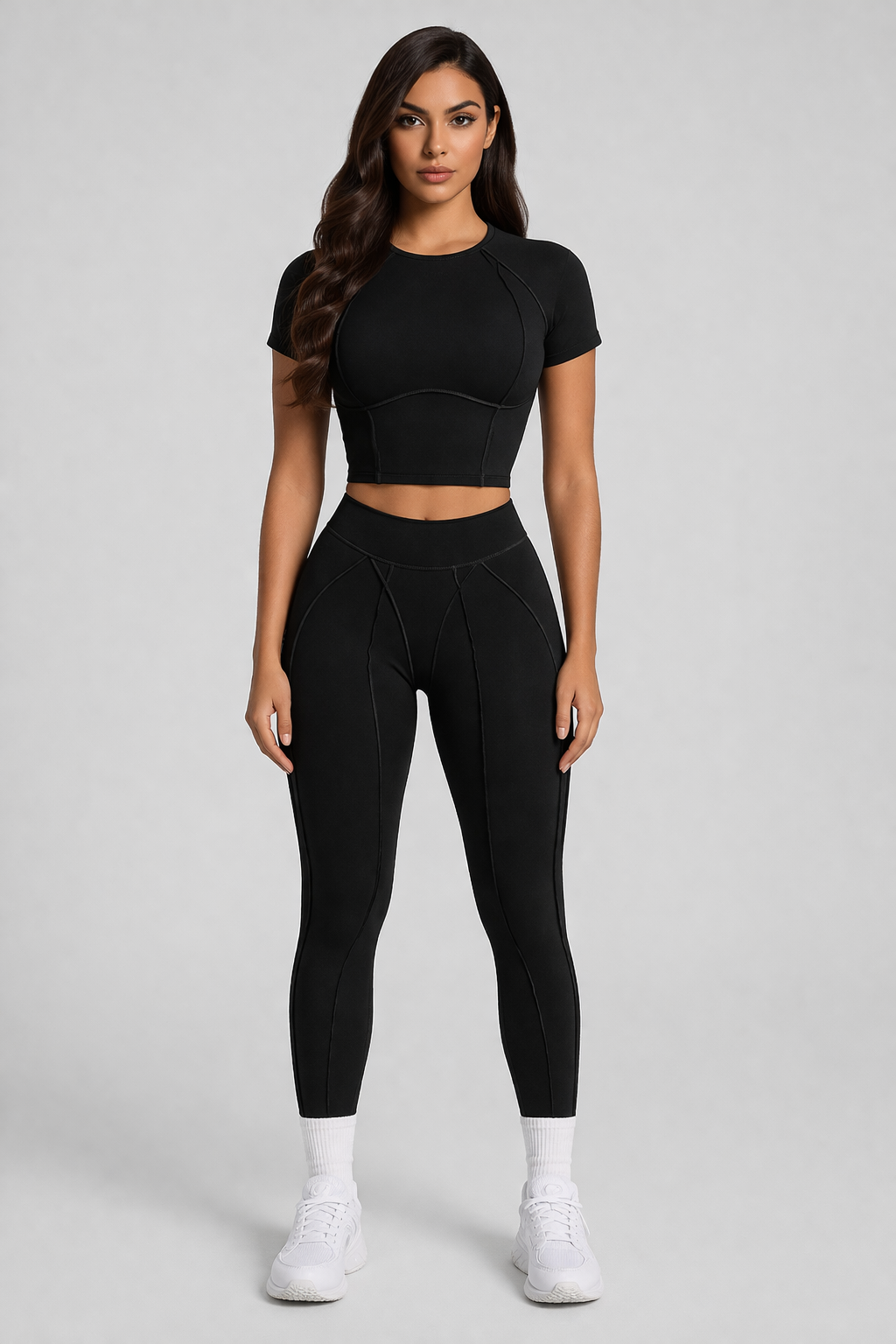 Moto Mami Legging & Top Negro