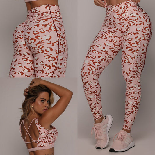 Blush Wild Legging Brasileño & Crop Top