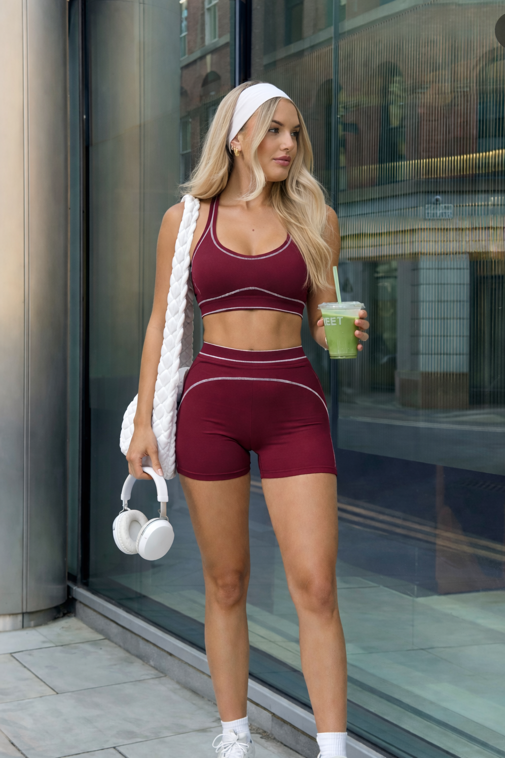 Burgundy Muse Short & Top