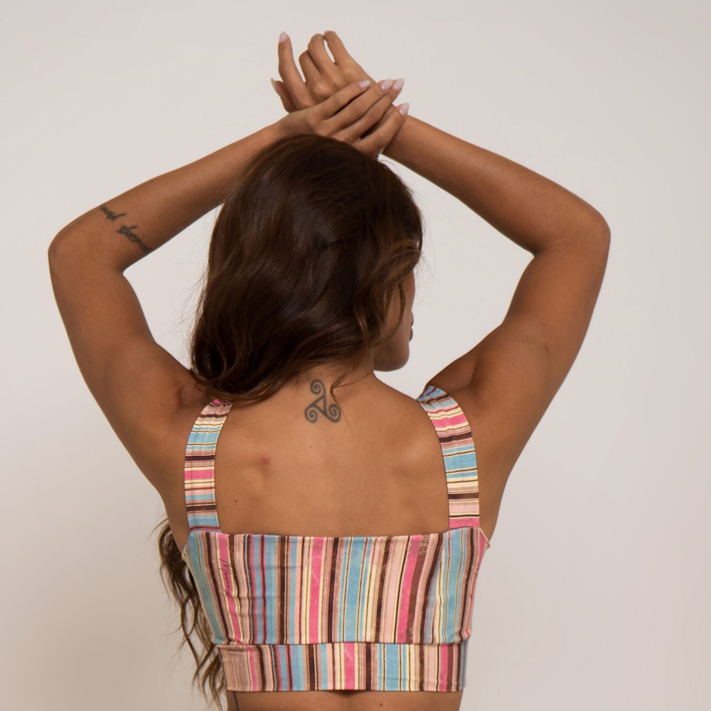 Colorful Summer Legging Brasileño Scrunch & Crop Top