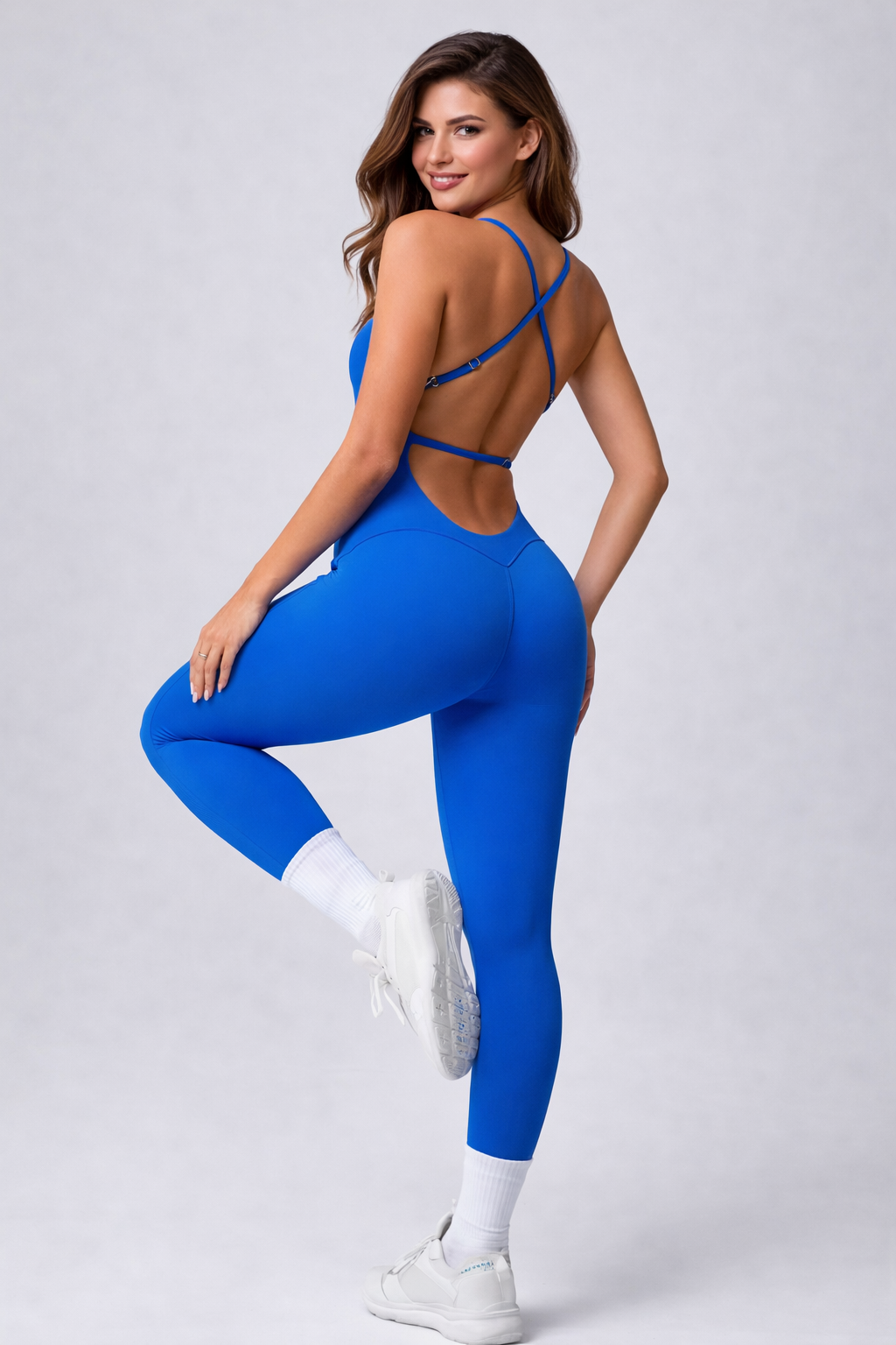 Good Girl Jumpsuit Skinny Azul Royal