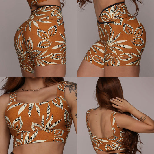 Autumn Leaves Short Brasileño & Top