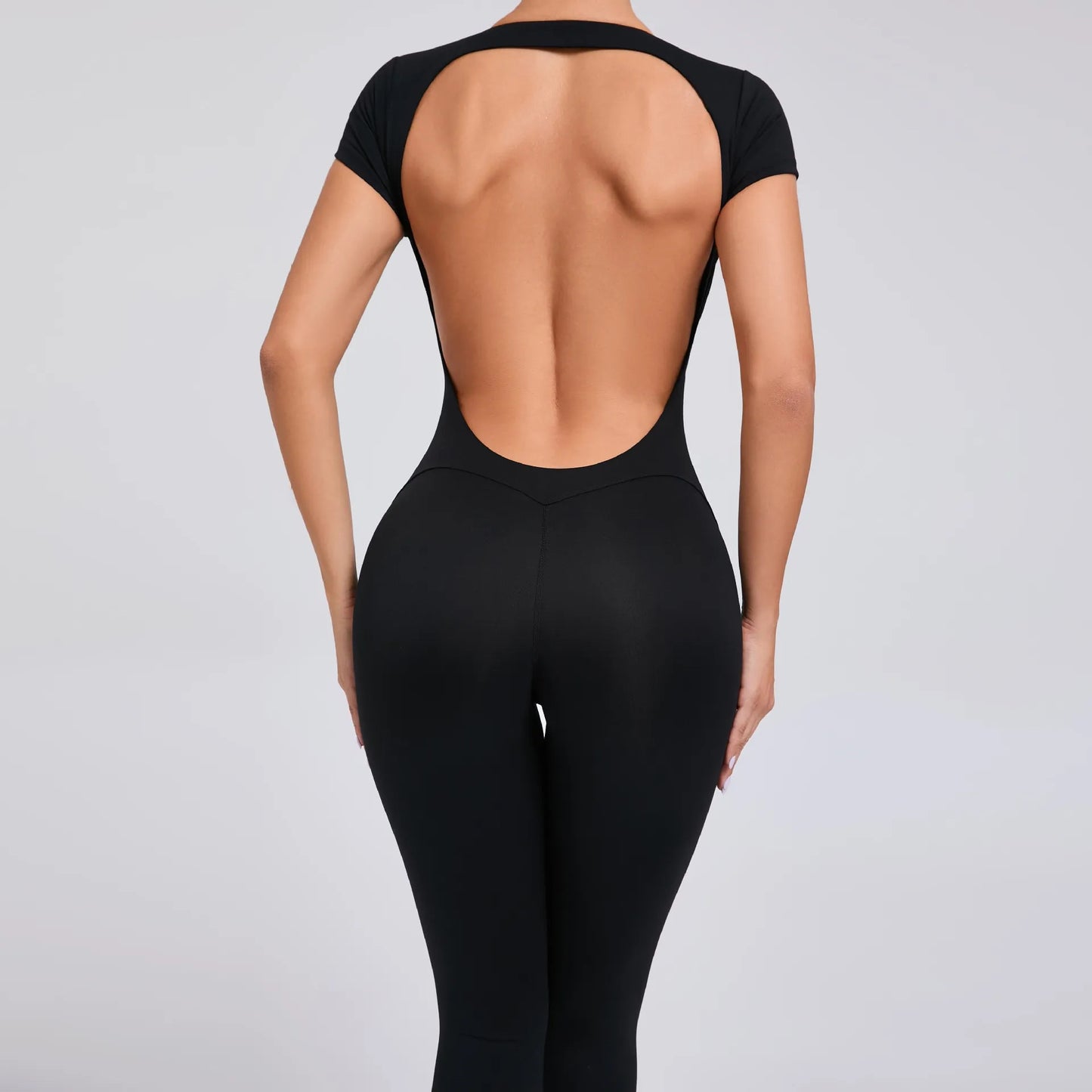 Fit Girl Enterizo Negro