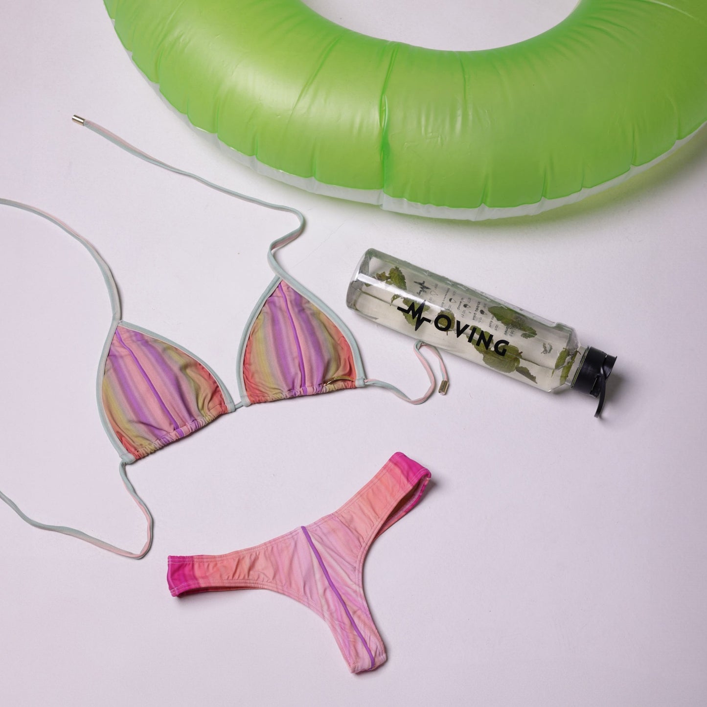 Rainbow Brazilian Swimsuit