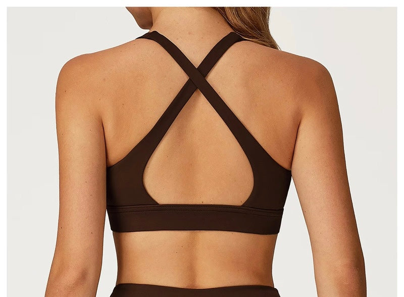 Tokyo Crop Top Brown