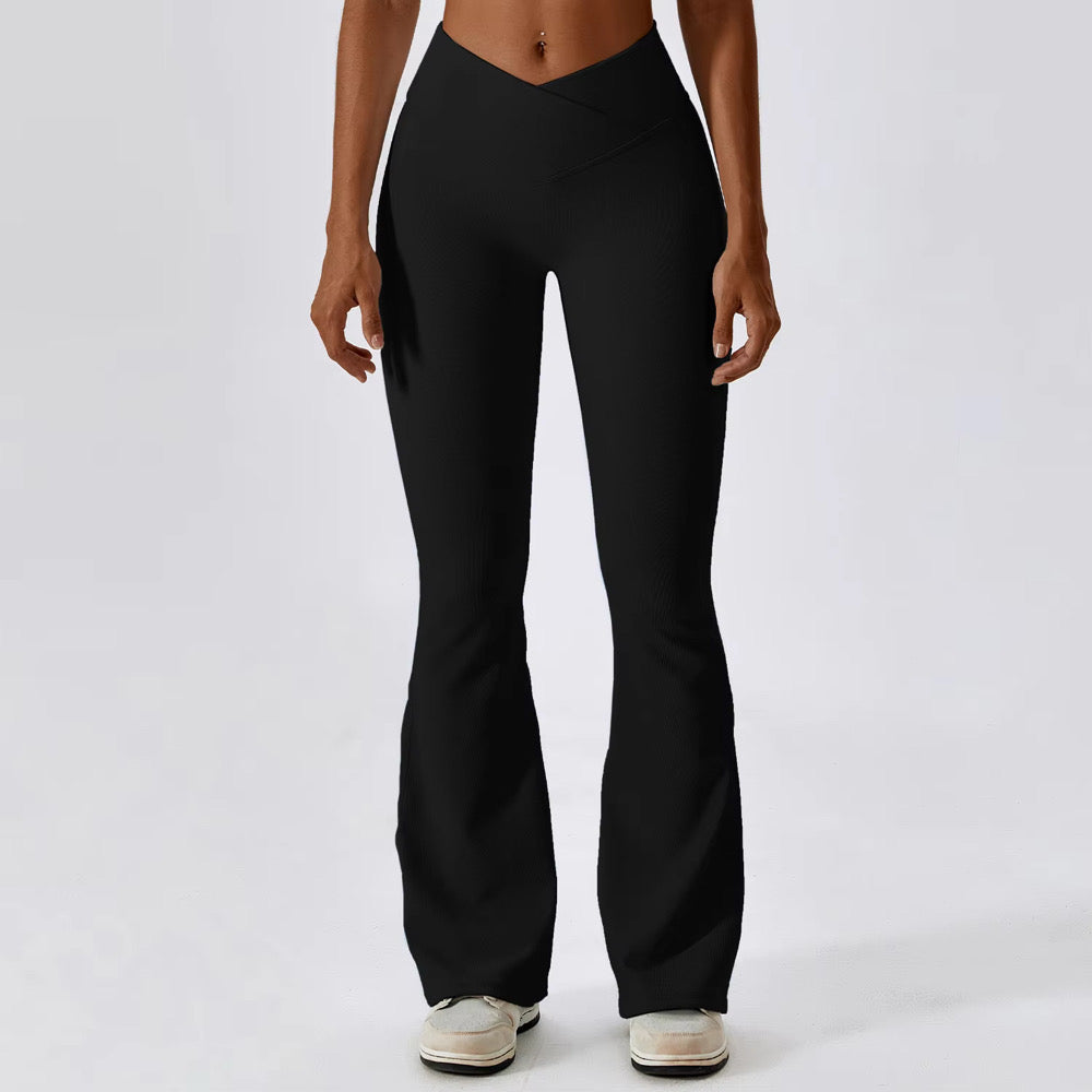 Capadocia Flare Legging & Crop Top Negro