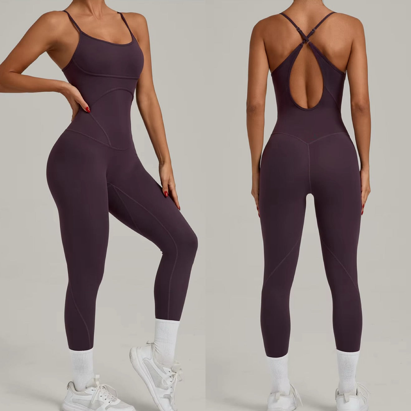 Goddess Enterizo Morado