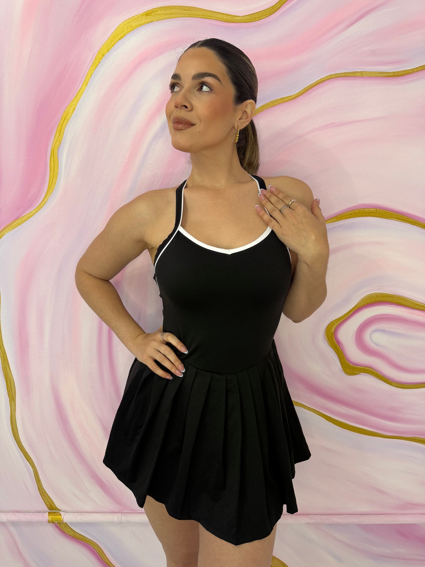 Sassy but Chic Traje con Pantalón Negro