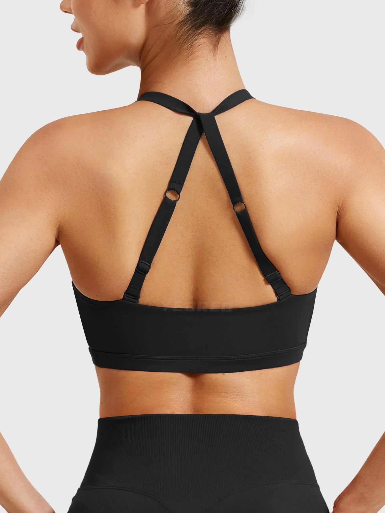 Kathy Crop Top Negro